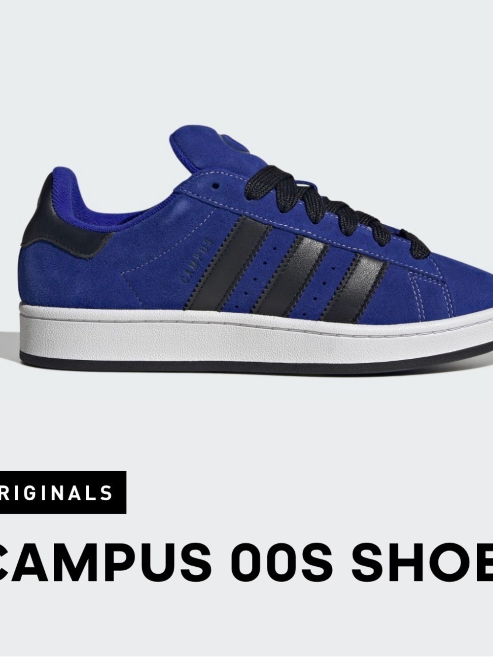 adidas Campus OOS shoes in Royal Blue